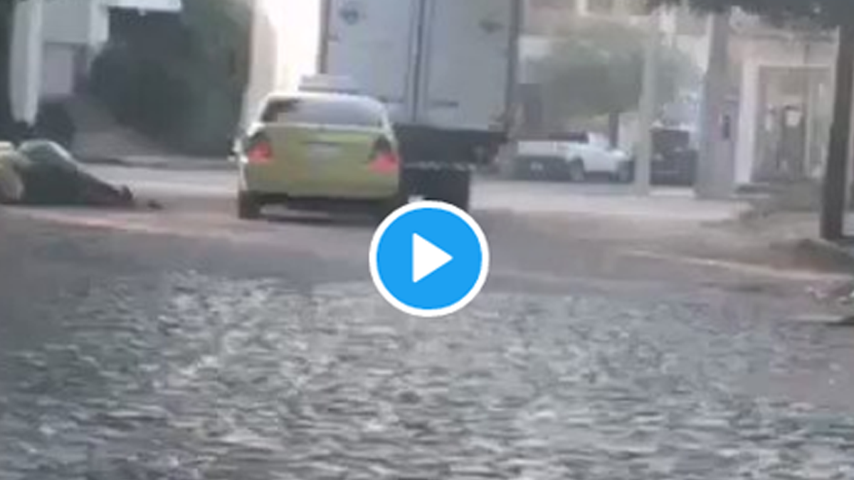 Video: Camionero vs Taxista, Pelea comenzó en Avda. Eusebio Ayala
