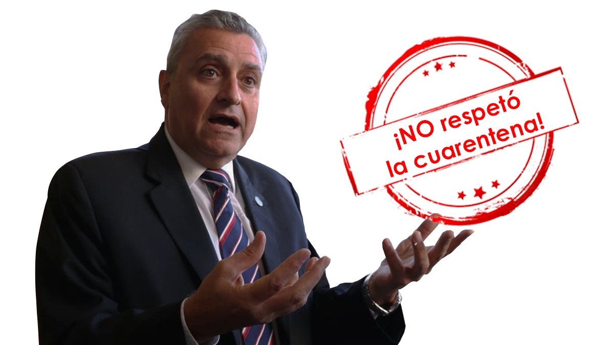 Juan Ernesto Villamayor regresó de Buenos Aires y no respetó cuarentena. ¿Debería ir preso?