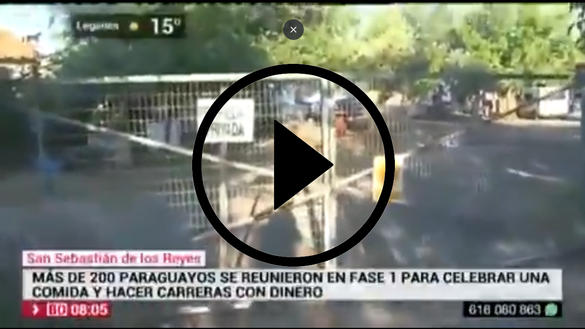 Paraguayos detenidos en España: entre Piki Volley y carreras a pie.