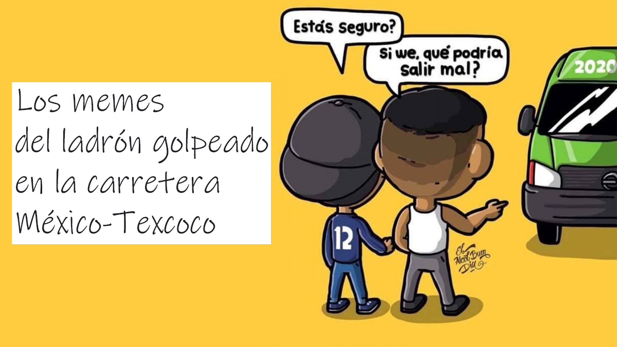 Golpiza a ratero en combi del municipio de Texcoco en México