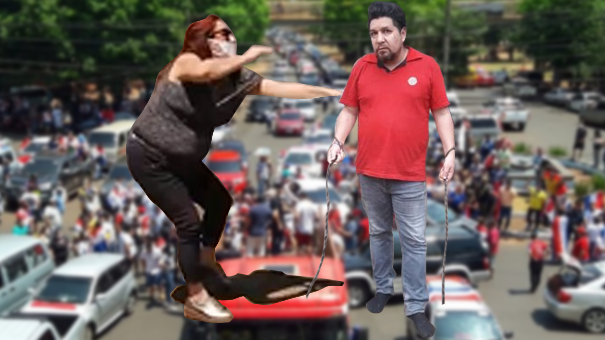 “Kelembu” Celso Miranda involucrado nuevamente en incidente con protestantes en CDE.