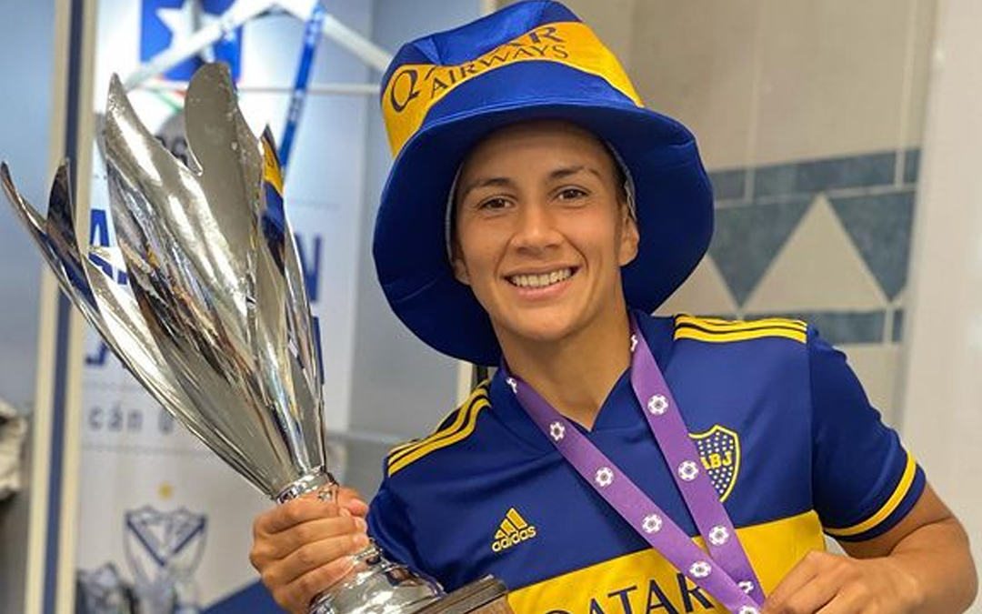 Lorena Benítez La hija de paraguayos que es la mejor jugadora del fútbol argentino.