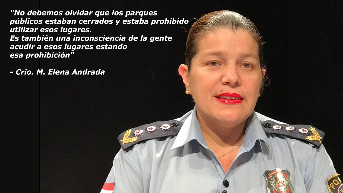 Asalto y violación en el botánico. Para la Crio. Andrada la culpable fue la mujer.
