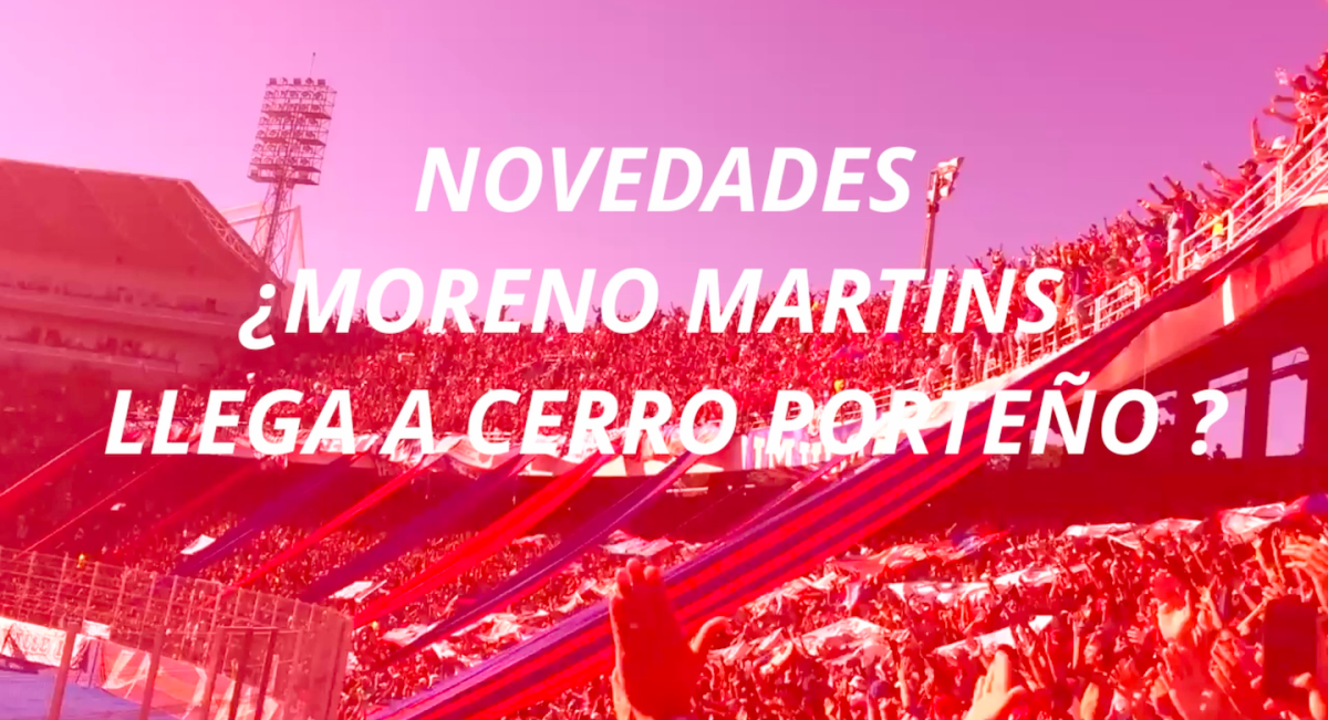 Marcelo Moreno Martins a Cerro Porteño